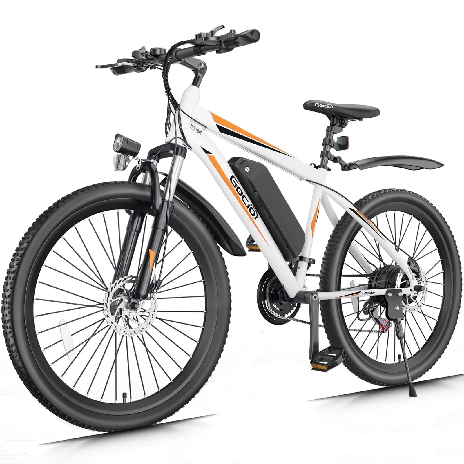 500W Electric Bike 26" Electric Bicycle for Adults Max 19.8Mph Cruise Control System Ebike, Mountain Bike with Removable 48V 375Wh Lithium-Ion Battery, 21 Speed for Man Woman UL2849 Certified