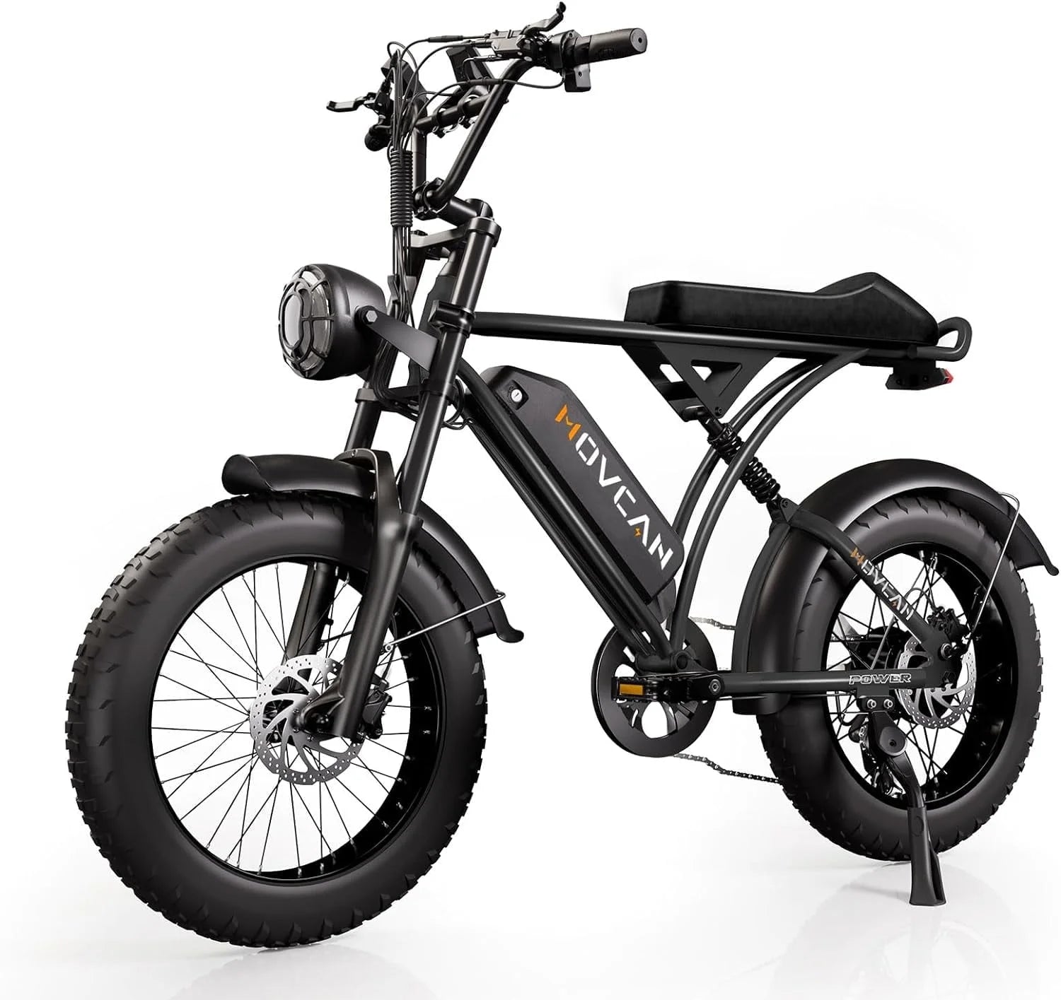 20" Fat Tire Electric Bike for Adult, 1000W Mountain Ebike, 48V 15.6Ah Removable Battery, 7 Speed Disc Brake E-Motorcycle Bike UL2849