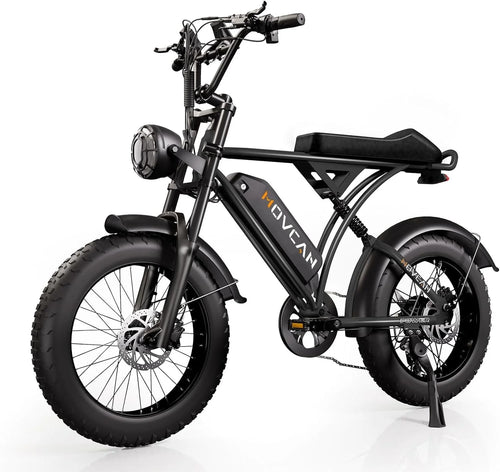 20" Fat Tire Electric Bike for Adult, 1000W Mountain Ebike, 48V 15.6Ah Removable Battery, 7 Speed Disc Brake E-Motorcycle Bike UL2849